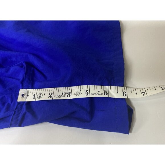 TYR Men's Swimsuit Swim Trunks XXL Blue Polyester Mesh Lined Drawstring Pockets - Picture 9 of 10